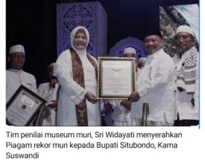 PEMKAB SITUBONDO MALAM TAHUN BARU 2024 PECAHKAN REKOR MURI DUNIA DENGAN DO’A DZIKIR MASBALAH