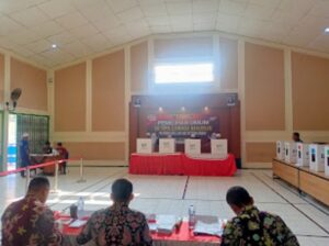 KPU Situbondo untuk Pemilu 2024 menggelar di TPS  khusus 901 di area dalam Rutan Situbondo 
