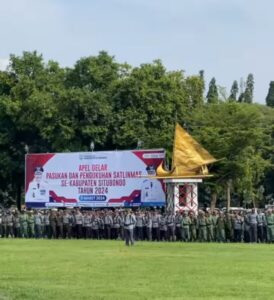 PEMKAB SITUBONDO MENGGELAR APEL PASUKAN PENGUKUHAN SATLINMAS SE-KABUPATEN SITUBONDO