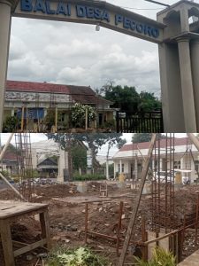 Program Dana Desa (DD) Desa Pecoro Alokasikan Untuk Rehabilitasi Kantor Desa