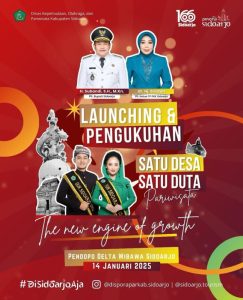 Satu Desa satu Duta akan Segera di launching di Pendopo Delta Wibawa Sidoarjo