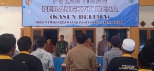 Desa Kemiri Menggelar Pelantikan Kepala Dusun Dihadiri Forkopimka Kecamatan Panti Jember