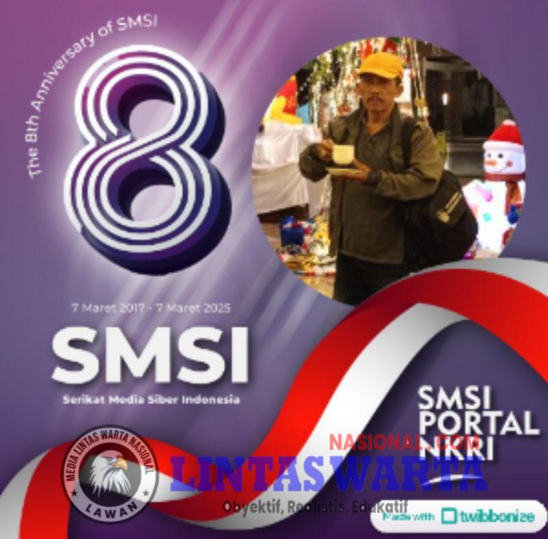 Media Lintas Warta Nasional, mengajak untuk ramaikan HUT SMSI ke-8 Melalui Bingkai Twibbonize Dengan Fotomu