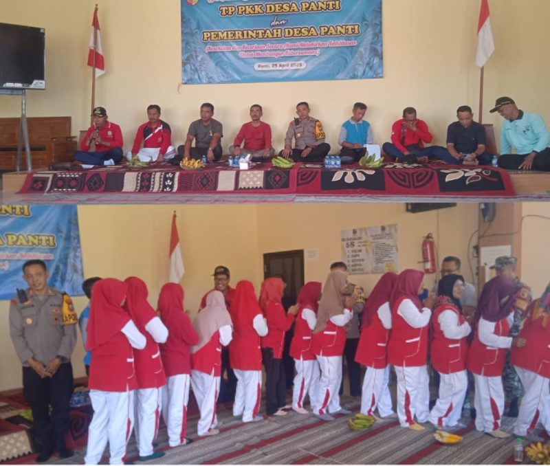 UNTUK MEMPERERAT TALI SILATURAHMI DESA PANTI MENGGELAR HALAL BIHALAL