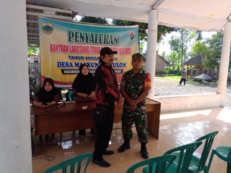 DESA MASKUNING KULON SALURKAN BLT DD TERHADAP 35 KPM