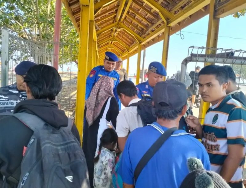 Peringatan Maulid Nabi Muhammad SAW. Polres Situbondo Perketat Pengamanan di Pelabuhan Jangkar
